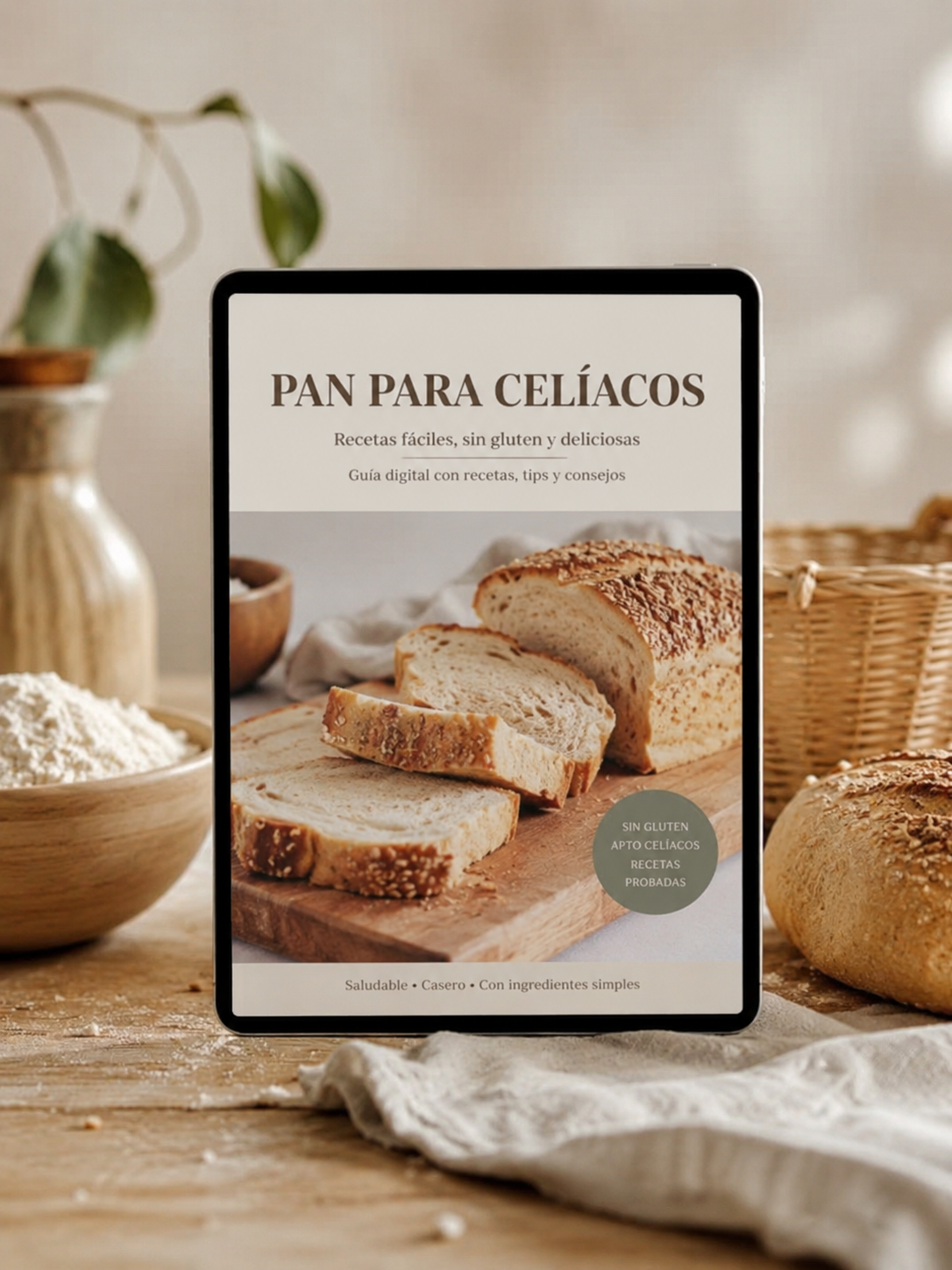 "El secreto del pan sin gluten"